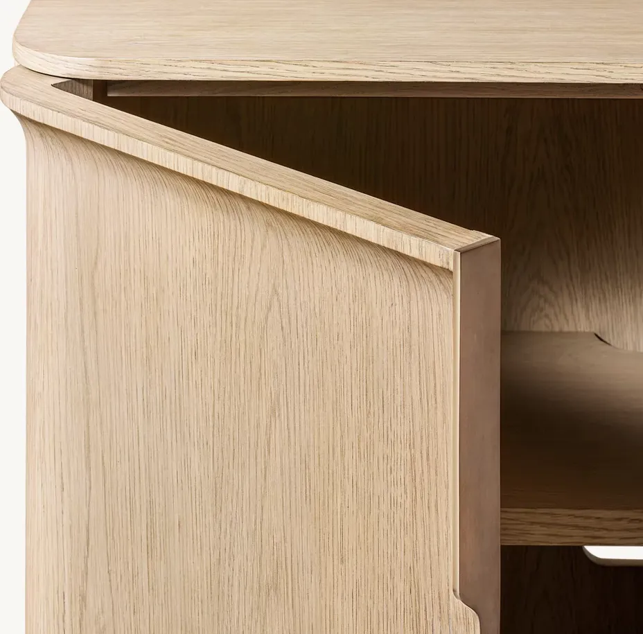 Buffet Romans en bois massif 6 portes, vue 6 sur 6