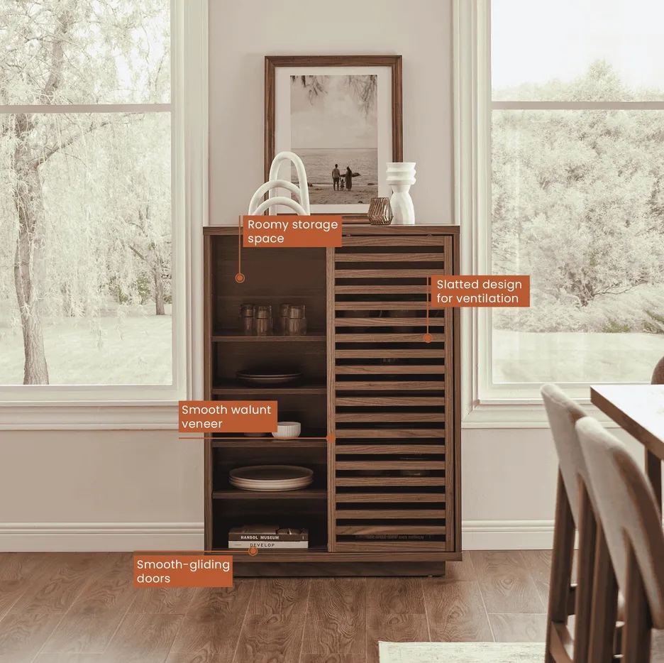 Buffet Saillans en bois massif, vue 4 sur 6