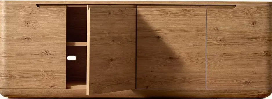 Buffet Sauve en chêne 4 portes, vue 4 sur 6