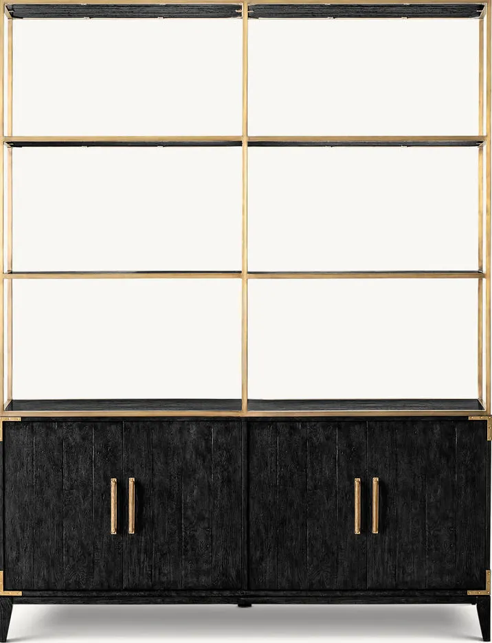 Buffet Seix en bois massif, vue 3 sur 3