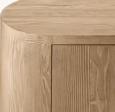 Buffet Vauvert en chêne blanc 4 portes — buffets