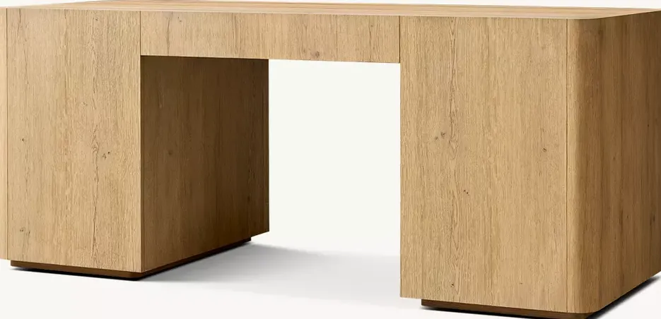 Bureau Biot en bois massif, vue 5 sur 5