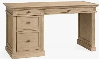 Bureau Cassis en chêne, vue 2 sur 4