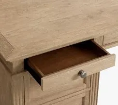 Bureau Cassis en chêne, vue 4 sur 4