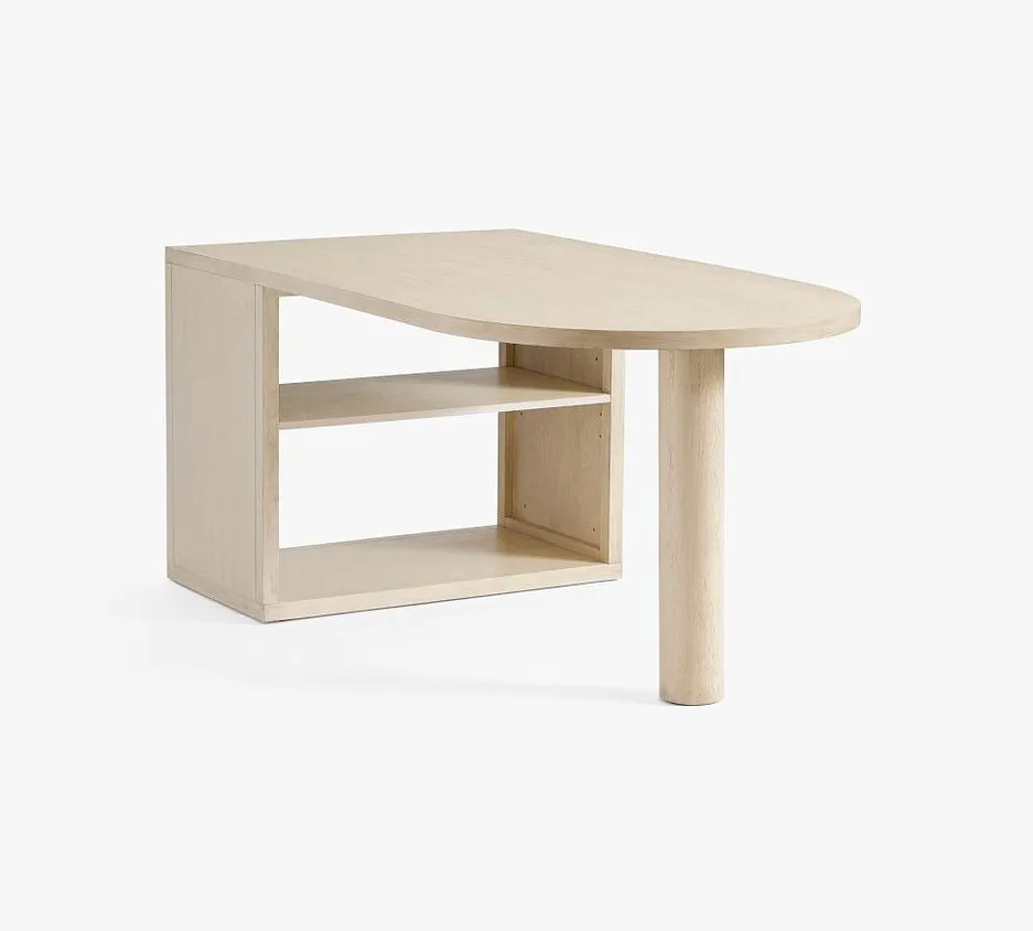 Bureau Gordes en chêne, vue 2 sur 4