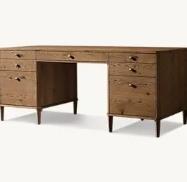 Bureau Goult 3 tiroirs, vue 3 sur 4