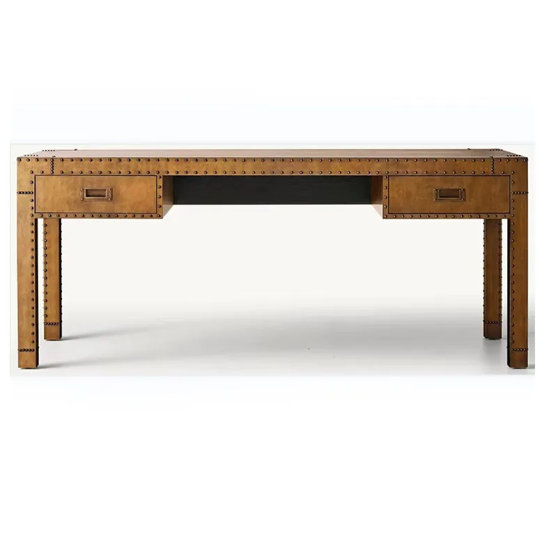 Bureau Grasse en chêne, vue 5 sur 6