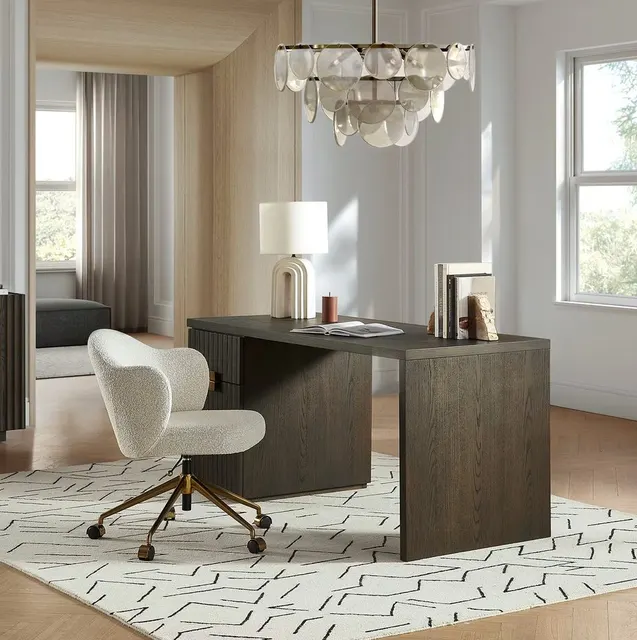 Bureau Oppède en chêne — bureaux