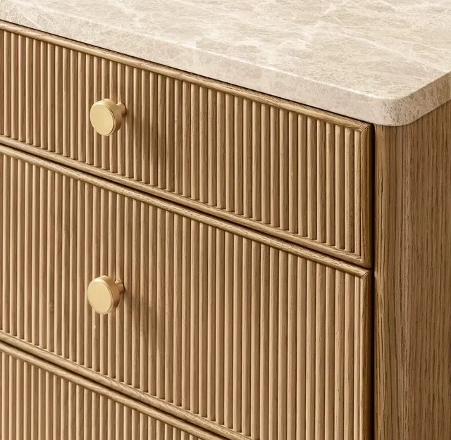 Bureau Salernes en chêne — bureaux