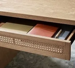 Bureau Sète en chêne, vue 4 sur 4