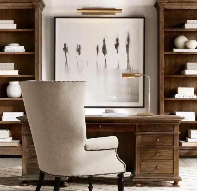 Bureau Tourtour en bois massif, vue 2 sur 4