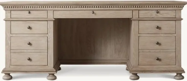 Bureau Tourtour en bois massif, vue 3 sur 4