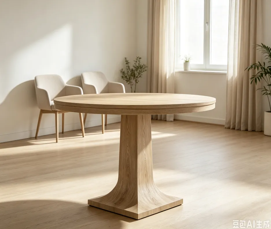 Bureau Uzès en bois massif, vue 4 sur 4