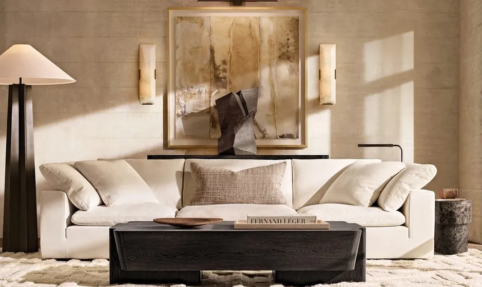 Canapé Aix en bois massif, vue 6 sur 6