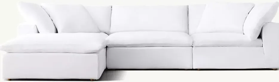 Canapé Annecy en tissu bouclé, vue 5 sur 5