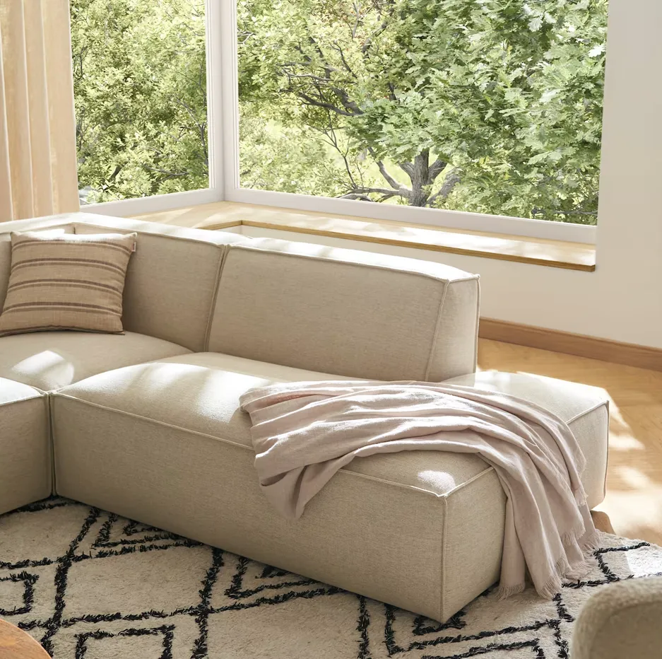 Canapé Aspet en tissu, vue 3 sur 4