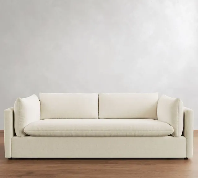 Canapé Barcelonnette en bois massif — canapés