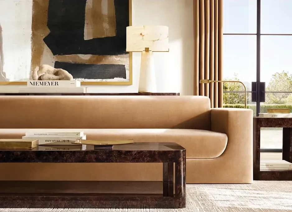 Canapé Cluny en tissu, collection canapés ELWOOD HOME