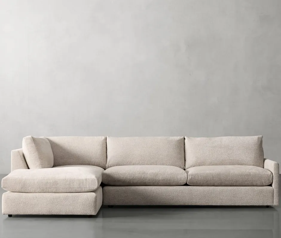 Canapé d'angle Arles en tissu, collection canapés ELWOOD HOME