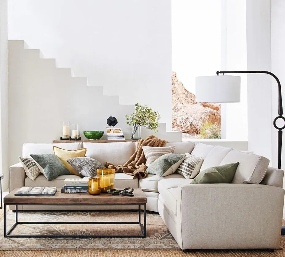 Canapé d'angle Embrun, collection canapés ELWOOD HOME