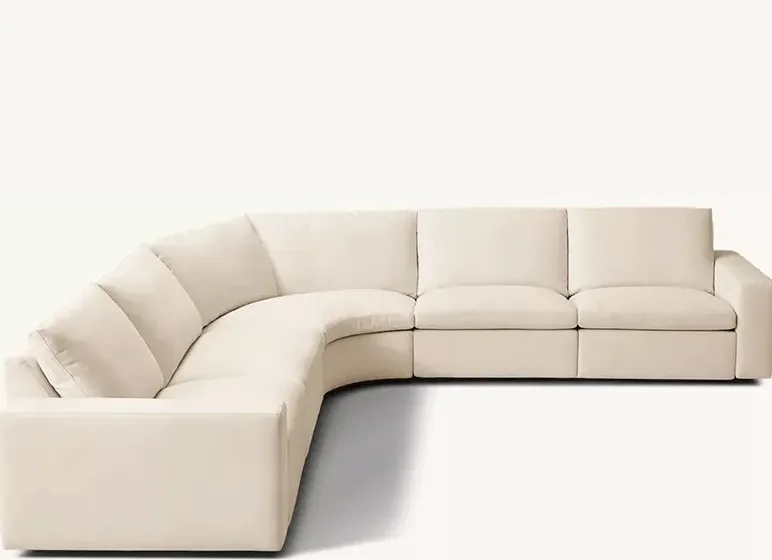 Canapé d'angle Lourdes, collection canapés ELWOOD HOME