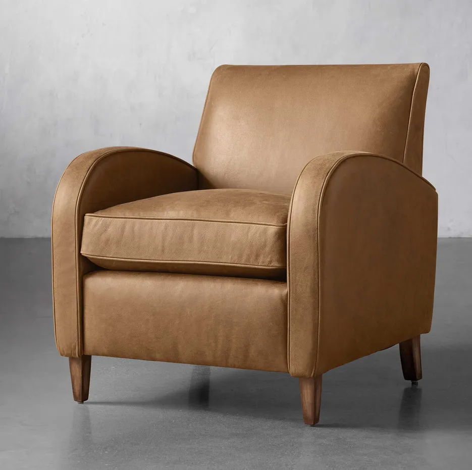 Canapé Gordes en cuir, collection canapés ELWOOD HOME