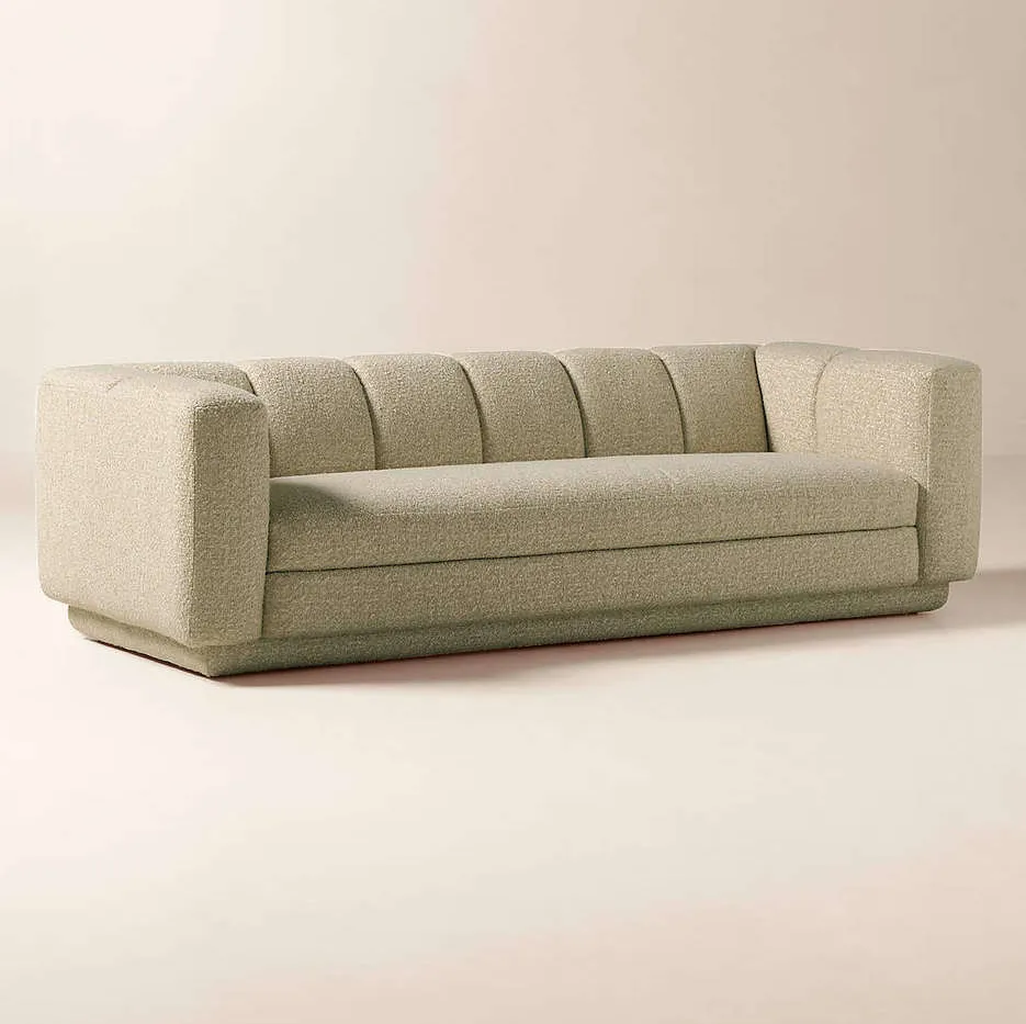 Canapé Megève en tissu 3 places, vue 3 sur 6