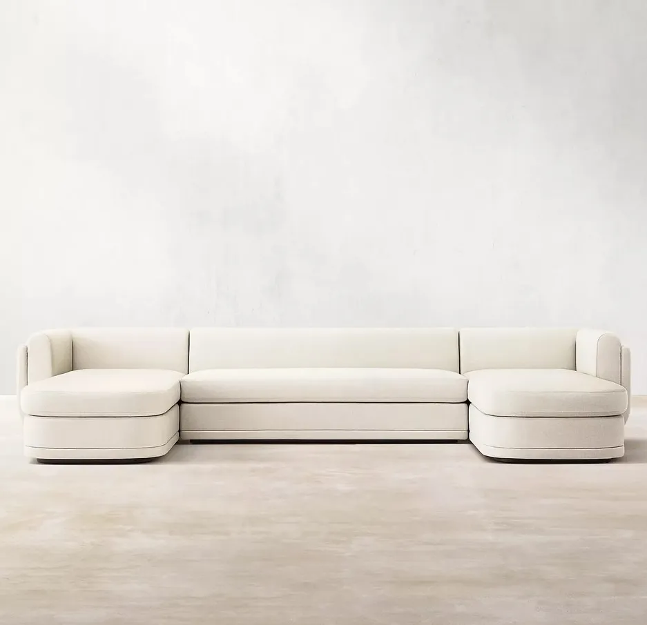 Canapé modulable Bergerac en tissu, collection canapés ELWOOD HOME