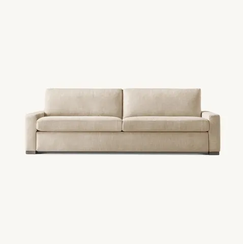 Canapé modulable Capdenac en tissu — canapés