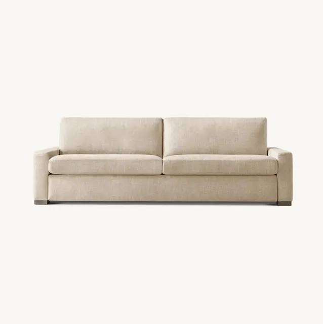 Canapé modulable Capdenac en tissu — canapés
