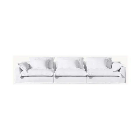 Canapé modulable Dinan en cuir — canapés