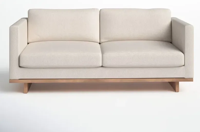 Canapé modulable Duras en velours, vue 2 sur 6