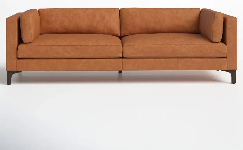 Canapé modulable Forcalquier en cuir, vue 6 sur 6