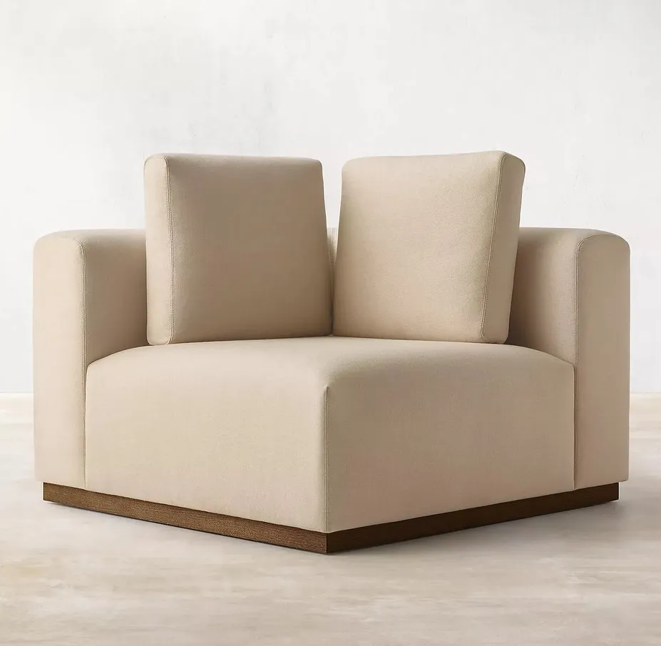 Canapé modulable Grasse en tissu, vue 6 sur 6