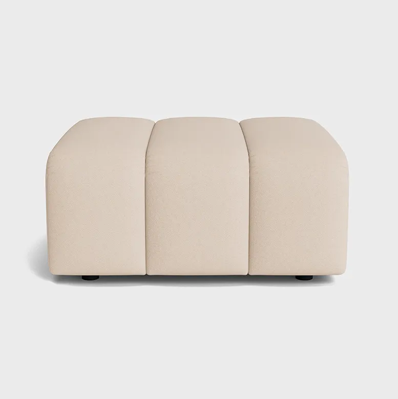 Canapé modulable Joyeuse en velours, vue 4 sur 4