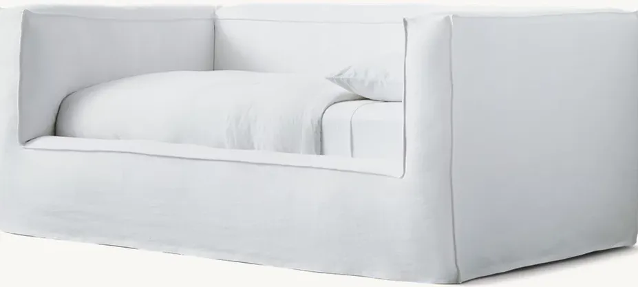 Canapé modulable Labeaume en tissu, vue 3 sur 4