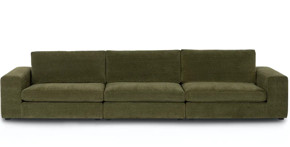 Canapé modulable Lagrasse en tissu, vue 3 sur 3