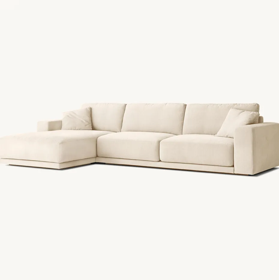 Canapé modulable Limeuil en bois massif, collection canapés ELWOOD HOME