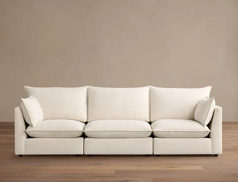 Canapé modulable Manosque en tissu, collection canapés ELWOOD HOME