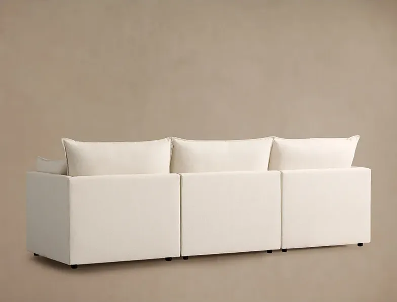 Canapé modulable Manosque en tissu, vue 3 sur 4