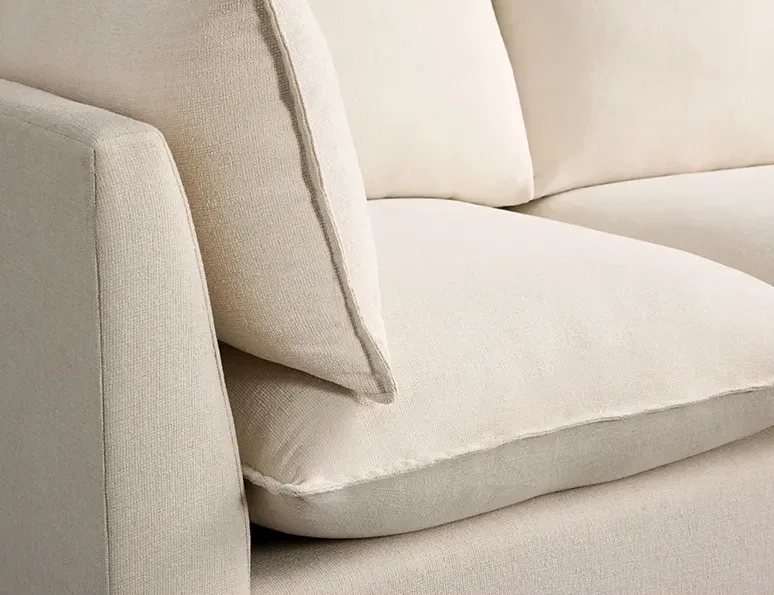 Canapé modulable Manosque en tissu, vue 4 sur 4