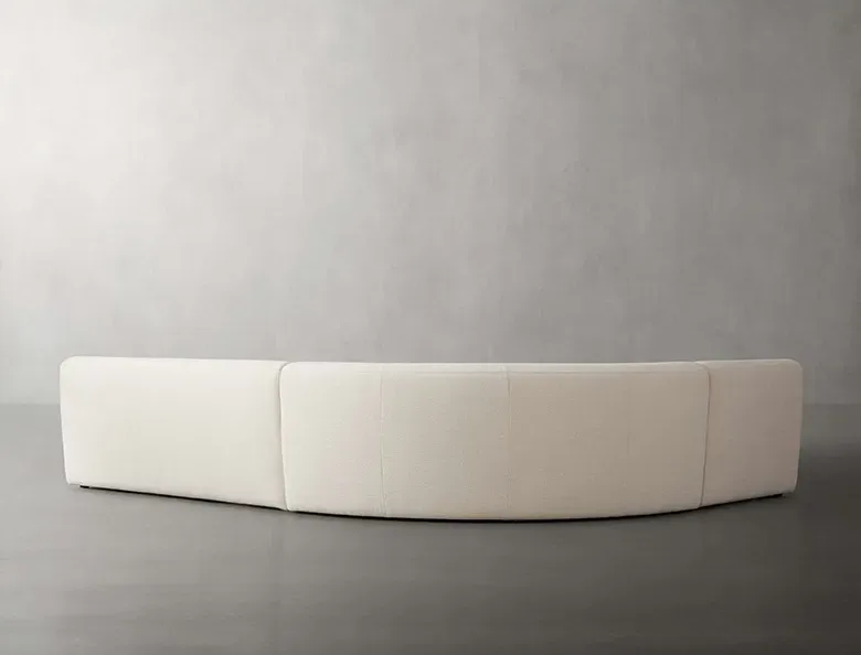 Canapé modulable Mende en tissu, vue 5 sur 6