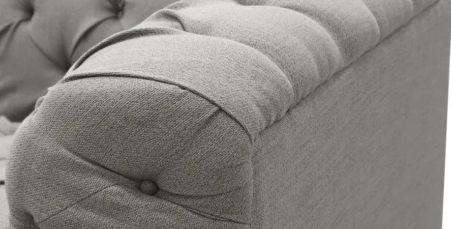 Canapé modulable Moret en cuir, vue 3 sur 6
