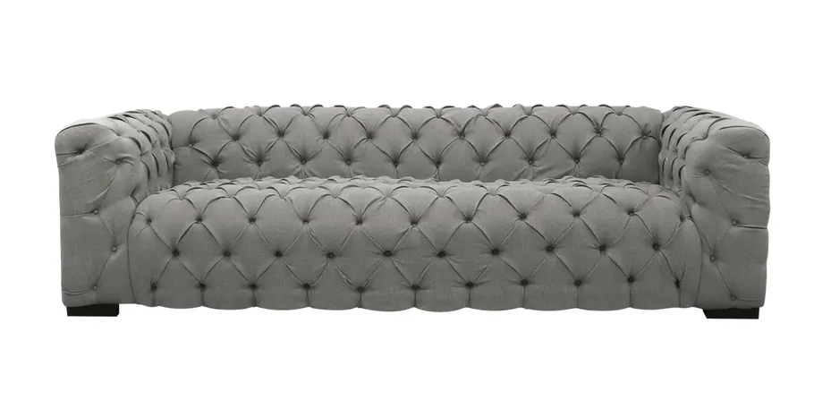 Canapé modulable Moret en cuir, vue 4 sur 6