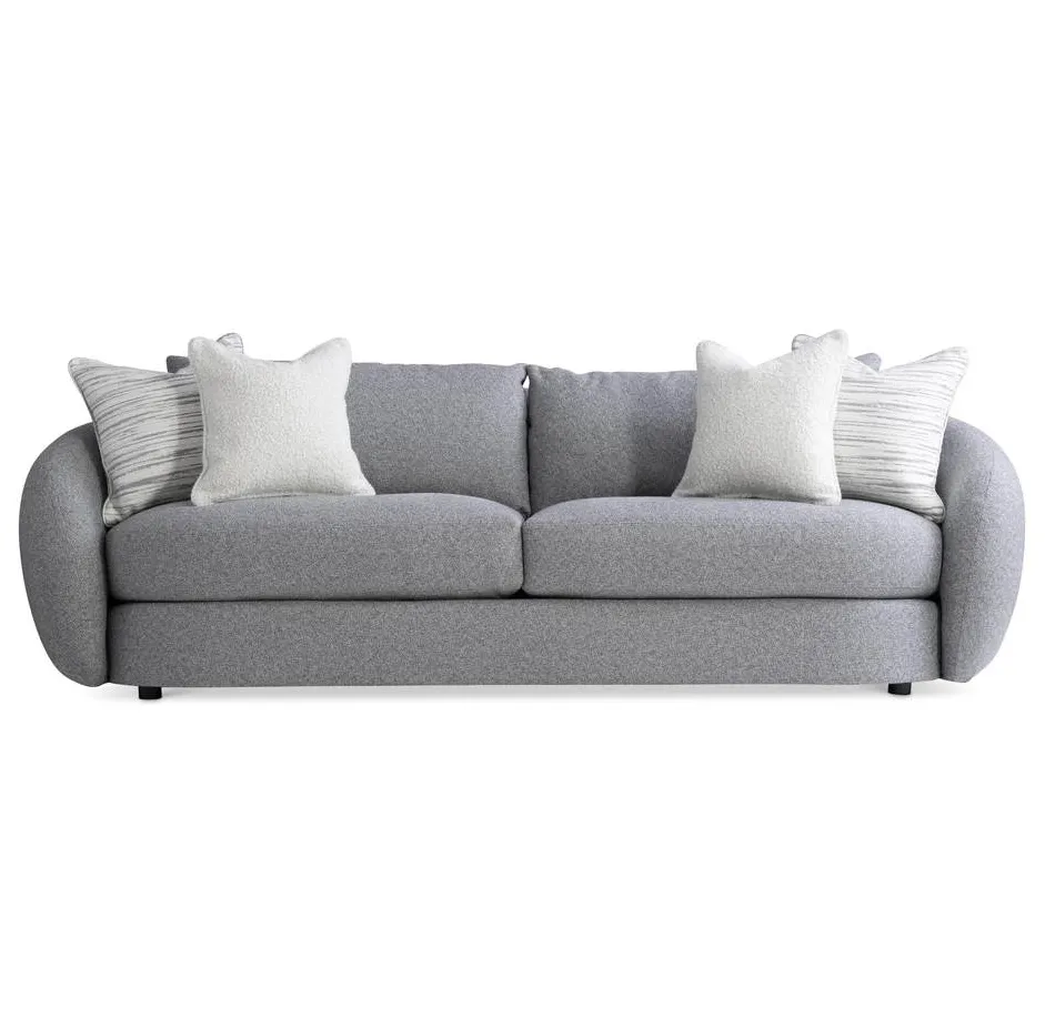 Canapé modulable Morlaix en tissu blanc, vue 2 sur 6
