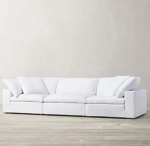 Canapé modulable Nantua en tissu — canapés