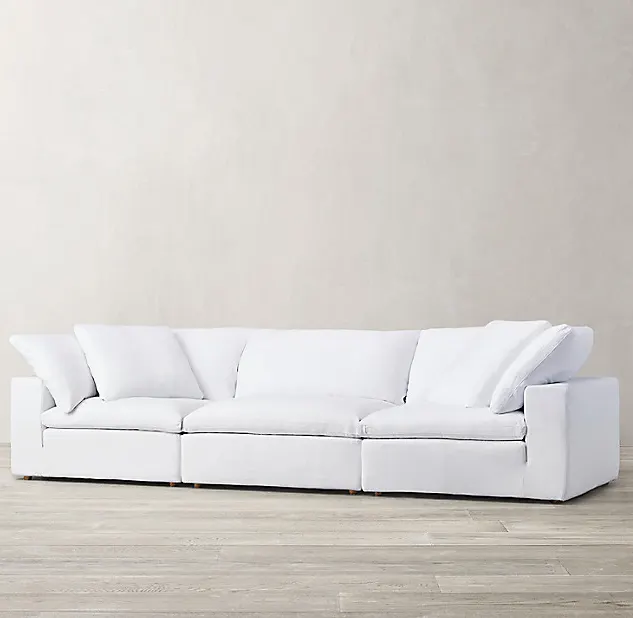 Canapé modulable Nantua en tissu — canapés