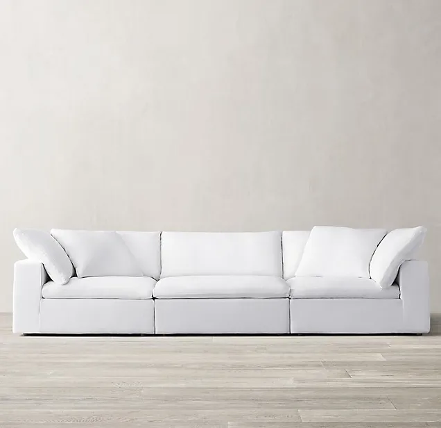 Canapé modulable Nantua en tissu, vue 2 sur 6