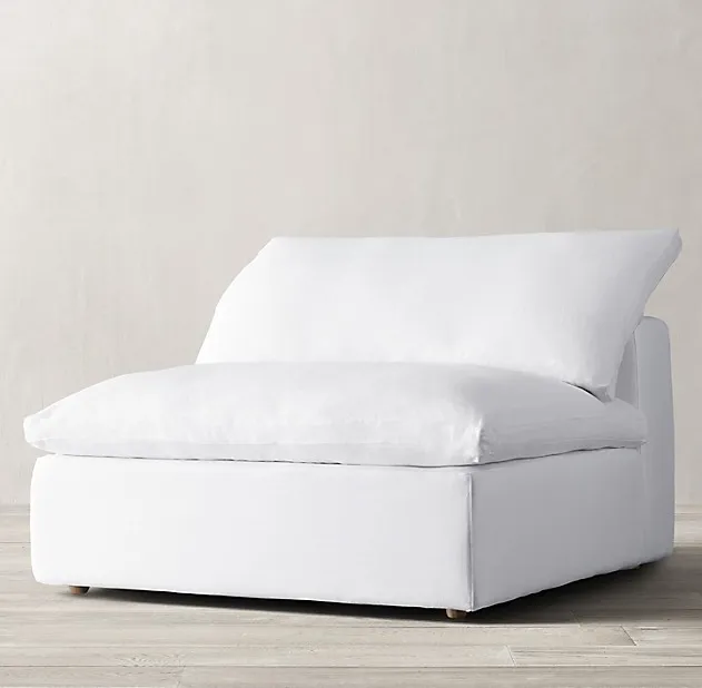 Canapé modulable Nantua en tissu, vue 3 sur 6