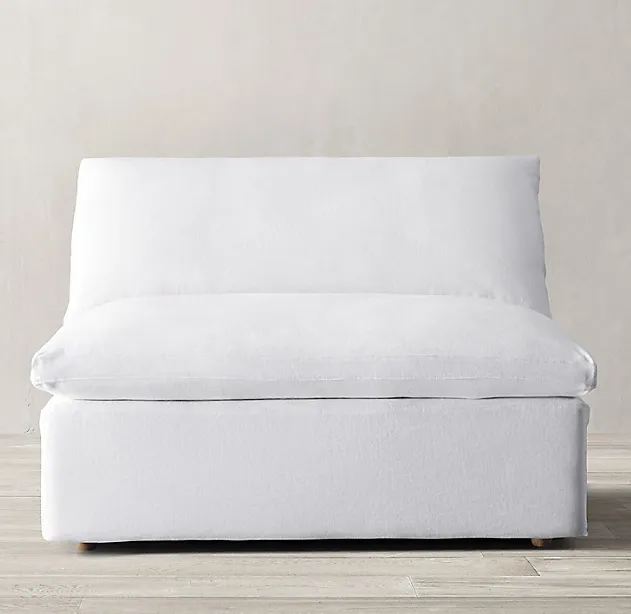 Canapé modulable Nantua en tissu, vue 4 sur 6